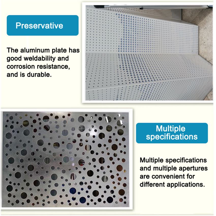 perforated aluminium panels