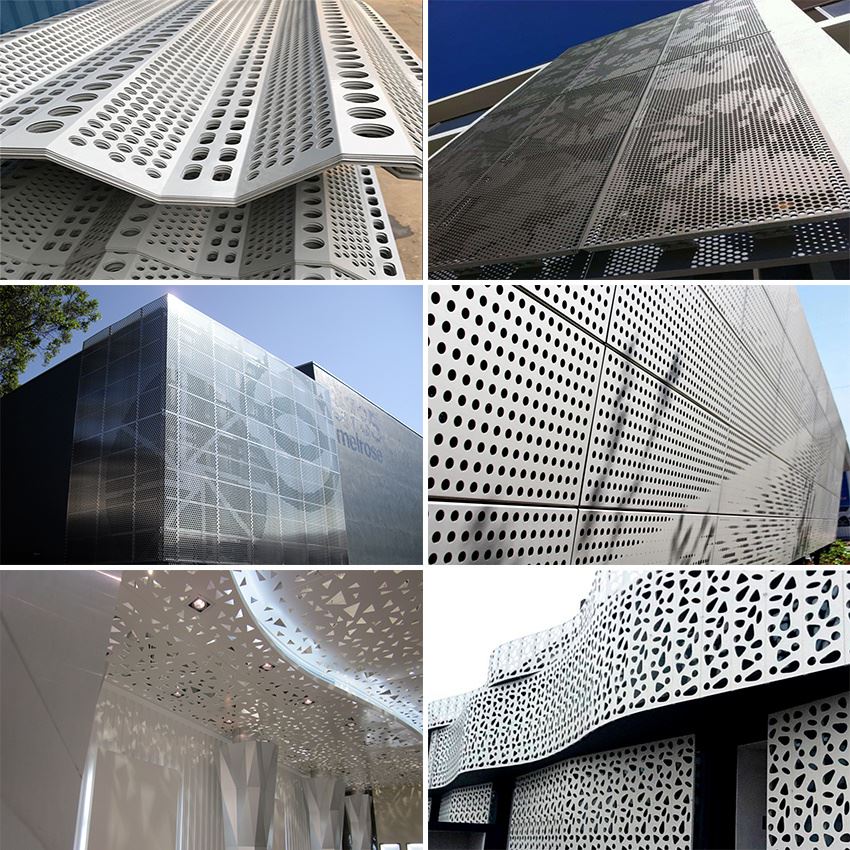 aluminium panels facade