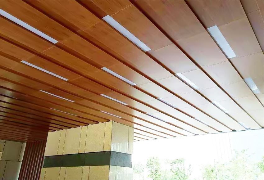 Wooden Color Aluminum Panels ceiling