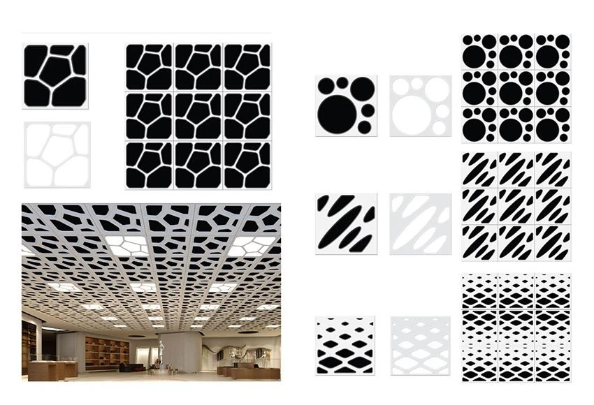 Perforated aluminum panels Perforated aluminum panels