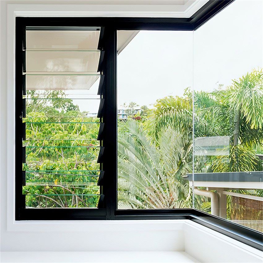 Louvers with Glass Louvers with Glass