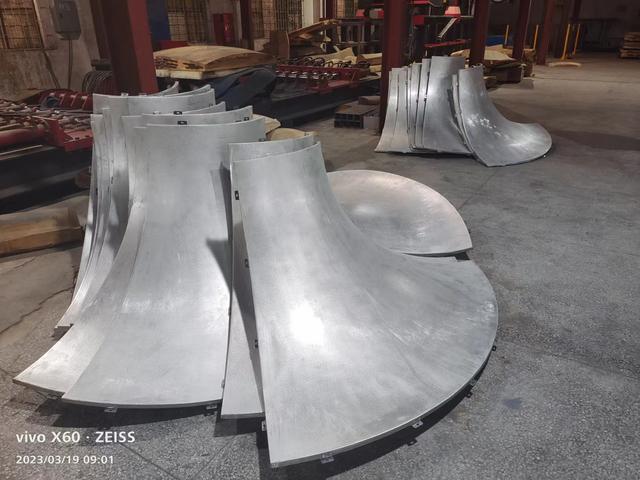 aluminum double curved panel aluminum double curved panel