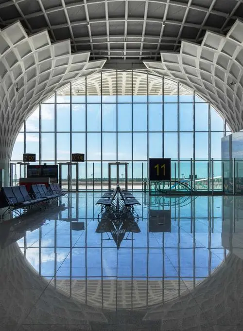 A corner of Inner Mongolia Hailar Airport