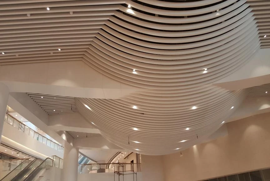 Shaped ceiling