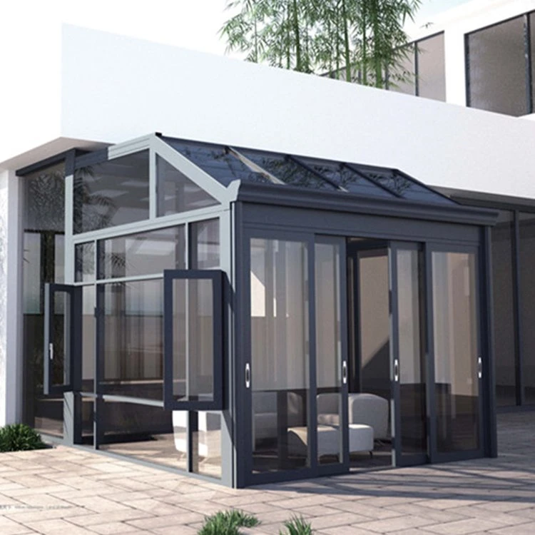 Sunroom aliminyòm ak pèsyèn