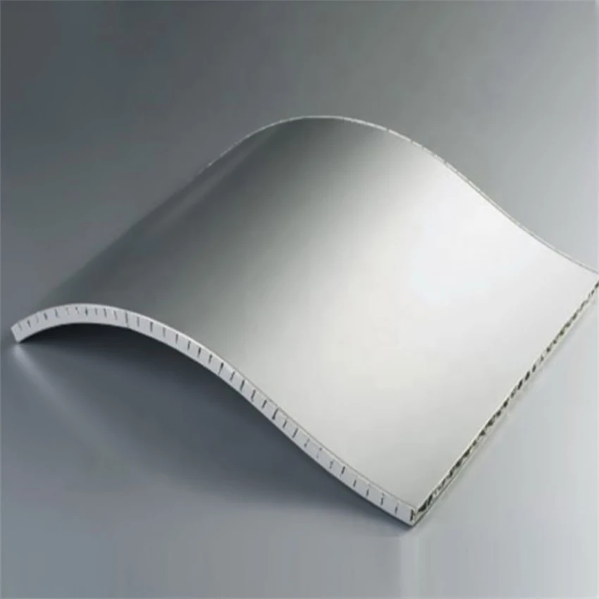 Curved Aluminum Honeycomb Panels Curved Aluminum Honeycomb Panels