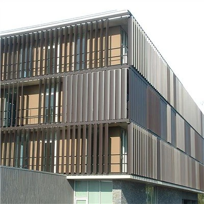 Fiks aliminyòm louvers