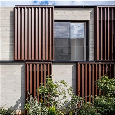 Vètikal aliminyòm louvers